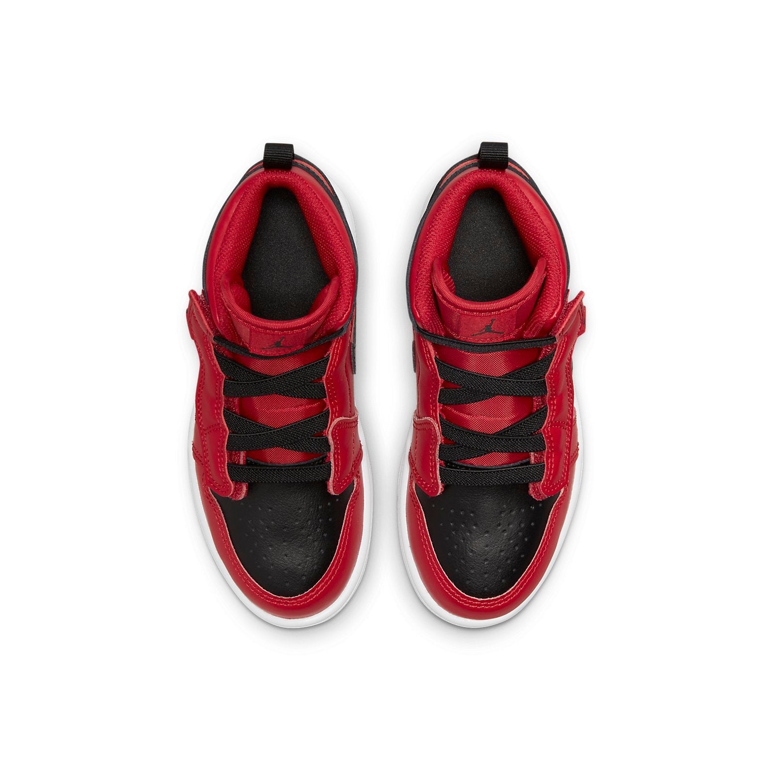 (PS) Air Jordan 1 Mid Retro 'Red Black' AR6351-660