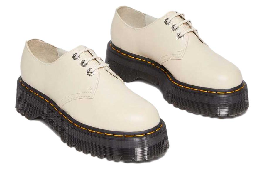 Dr. Martens 1461 II Pisa Leather Platform Shoes 'Parchment Beige' 30612292