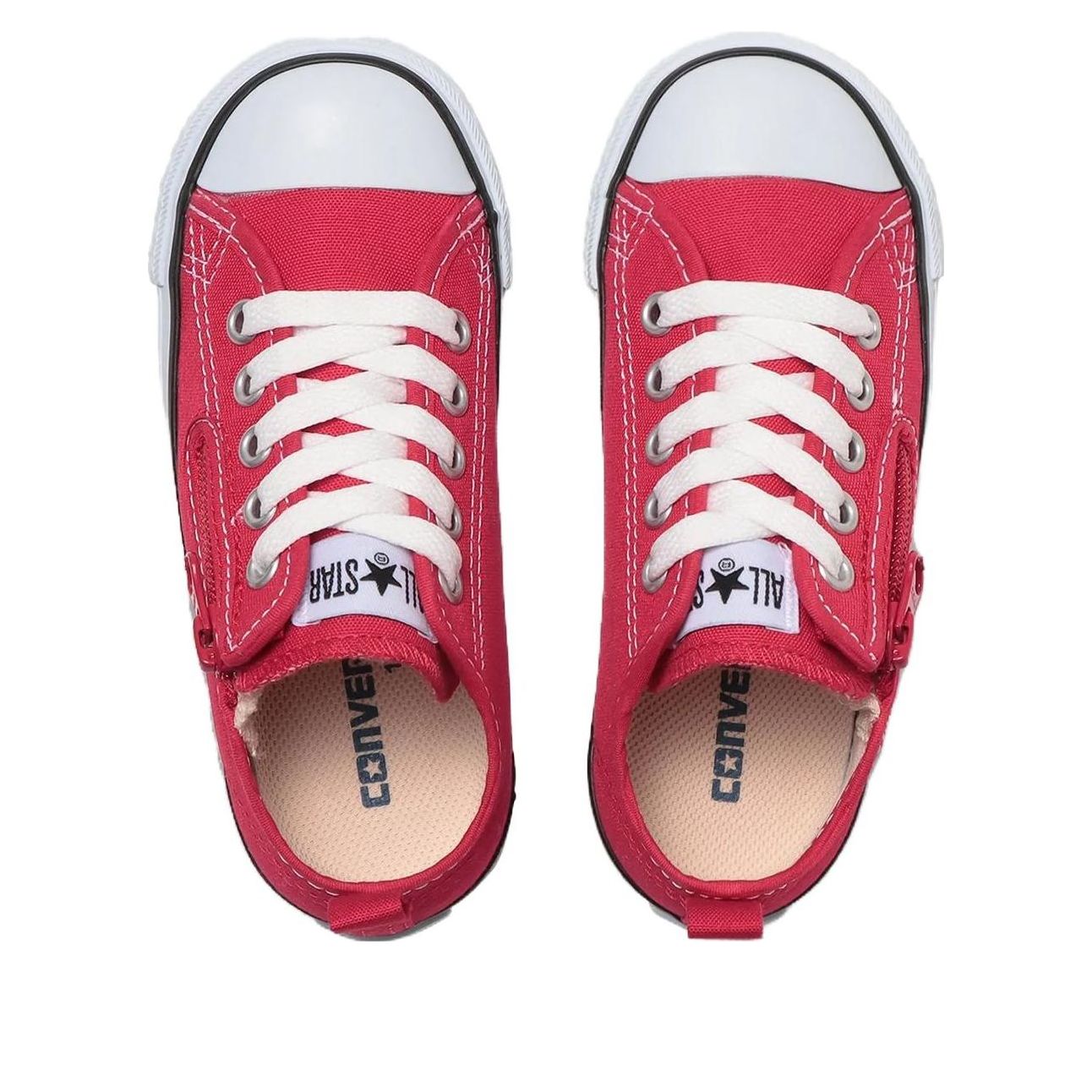 (GS) Converse Chuck Taylor All Star Zip Low Japan 'Red' 32712052