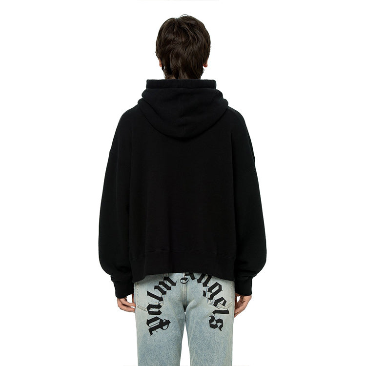 Palm Angels Bear Hoodie 'Black/Brown' PMBB058E20FLE0031060