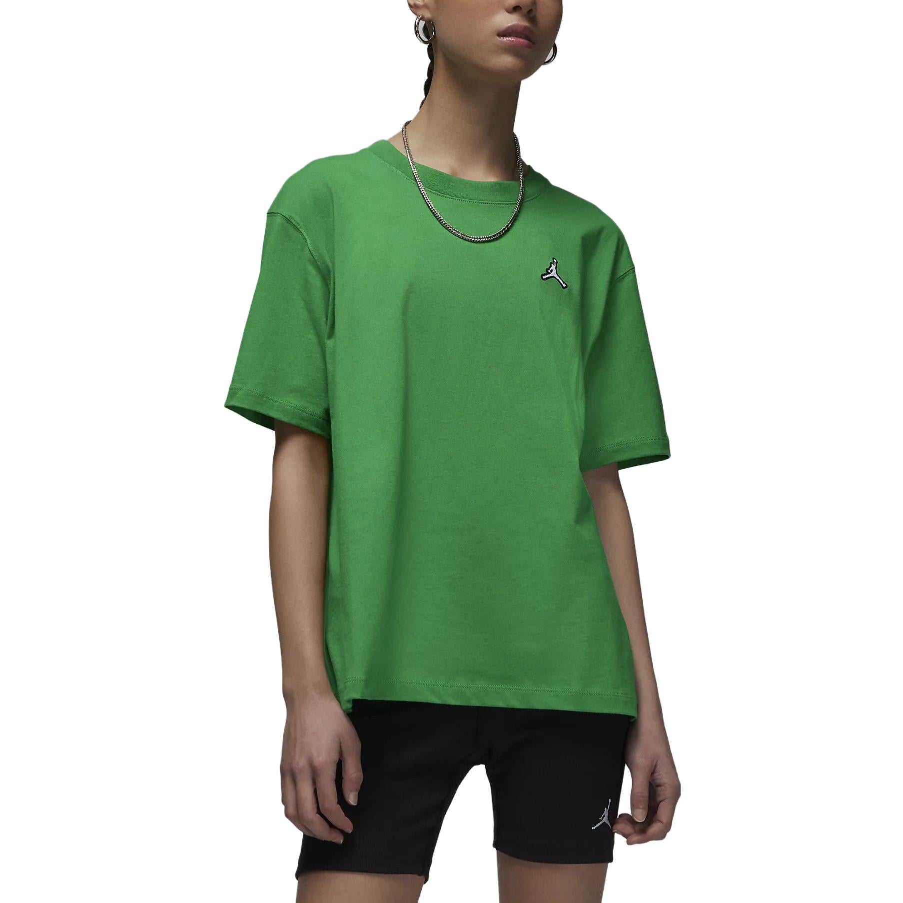 (WMNS) Air Jordan Essentials T Shirt 'Lucky Green' DM5030-310