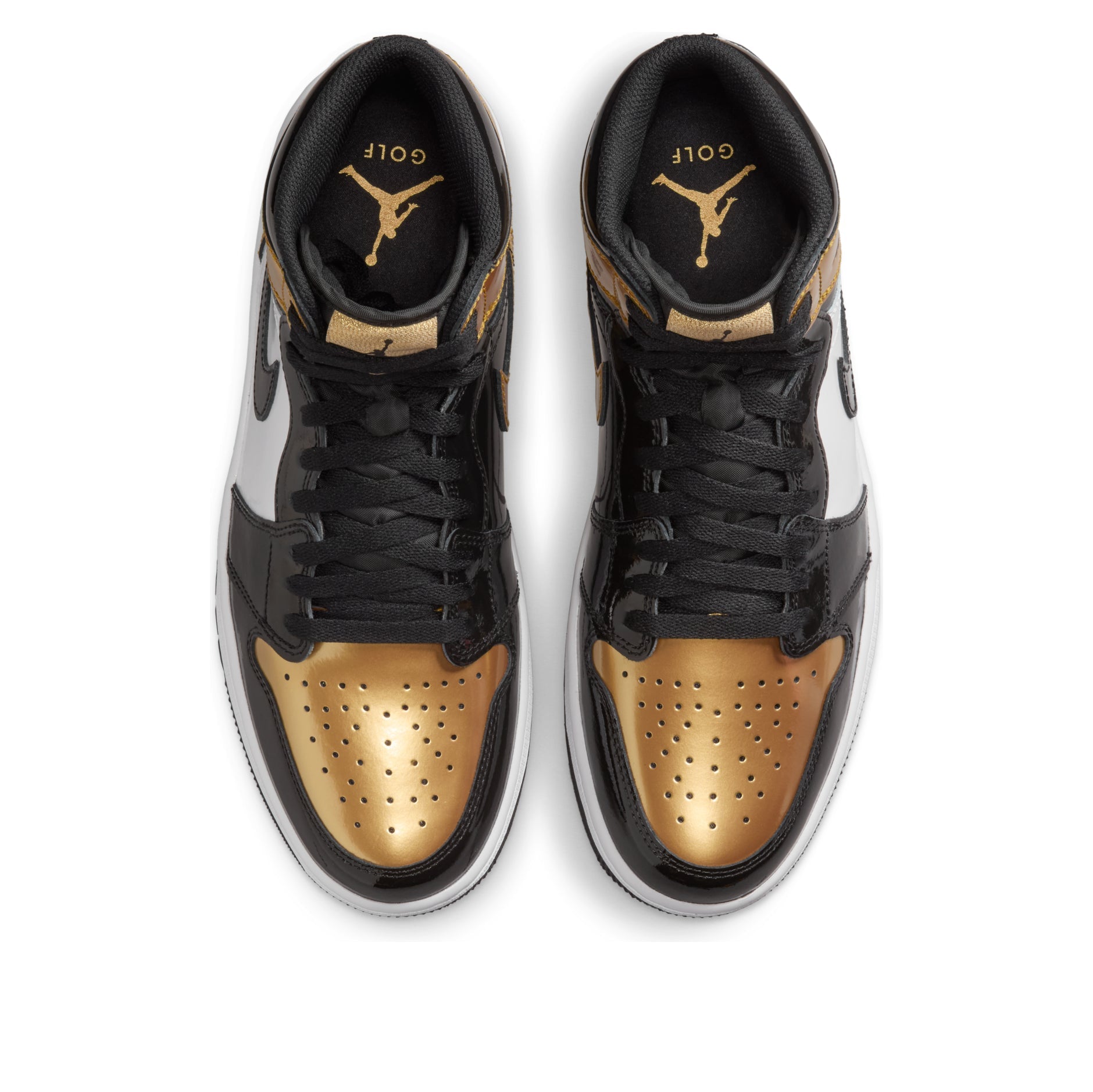 Air Jordan 1 High Golf 'Patent Gold Toe' DQ0660-002