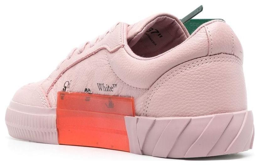 (WMNS) Off White Low Vulcanized Roze 'Pink Green' OWIA272C99LEA0013030