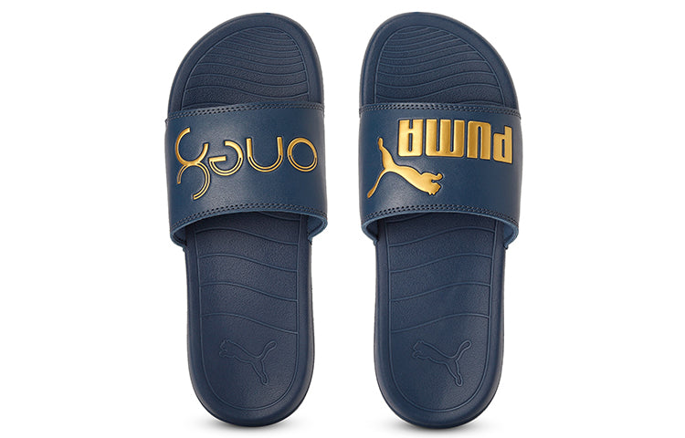 PUMA x One8 Virat Kohli Popcat 20 Sandals Blue/Gold 373661-02