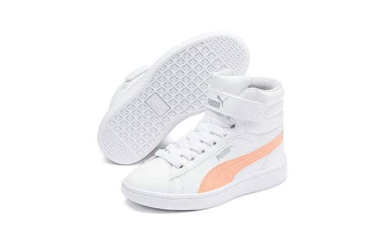 (PS) PUMA Vikky v2 Mid Sl V Ps Sneakers White/Orange 370620-02