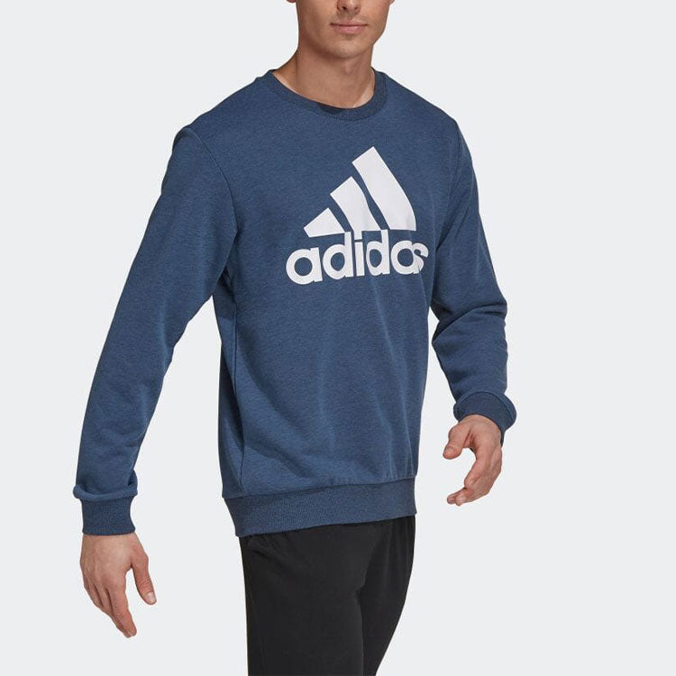 Men's adidas Logo Printing Pullover Sports Blue GM6962