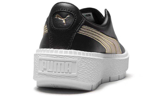 (WMNS) PUMA Platform Trace 'Black Varsity' 367728-01