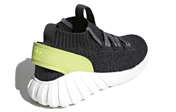 (WMNS) adidas Tubular Doom Sock Pk 'Black Green' CQ2484