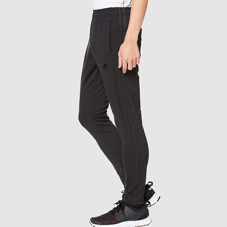 adidas Men's Sports 3-stripe Knitted Pants Black FM5359