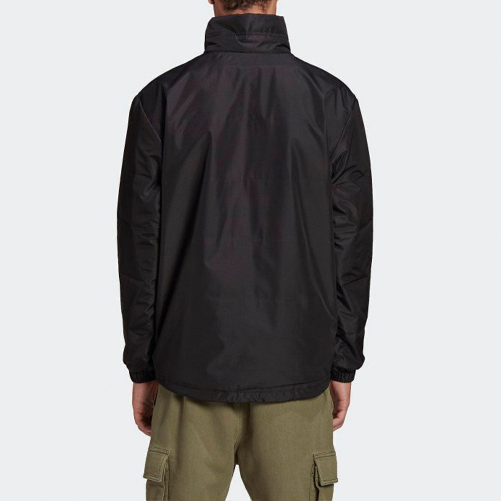 adidas originals x HUMAN MADE Crossover Embroidered Logo Stand Collar Jacket Black GM4634