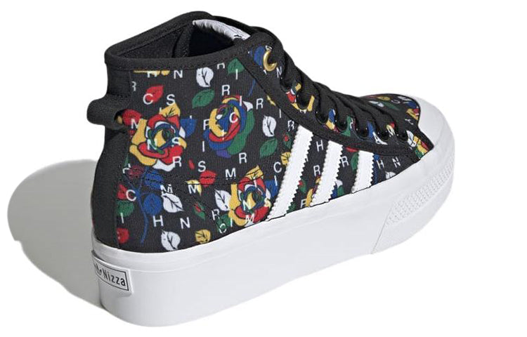 (WMNS) adidas x Rich Mnisi Nizza Platform Mid 'Pop-Art Roses' GZ4304
