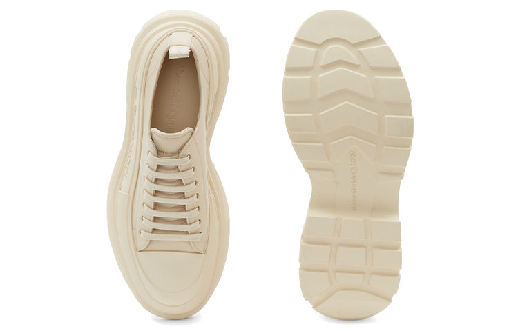Alexander McQueen Tread Slick Low Lace Up 'Beige' 627225WIAG65593