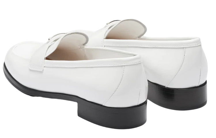 (WMNS) PRADA Patent Leather Loafers 'White' 1D902M_069_F0009_F_025