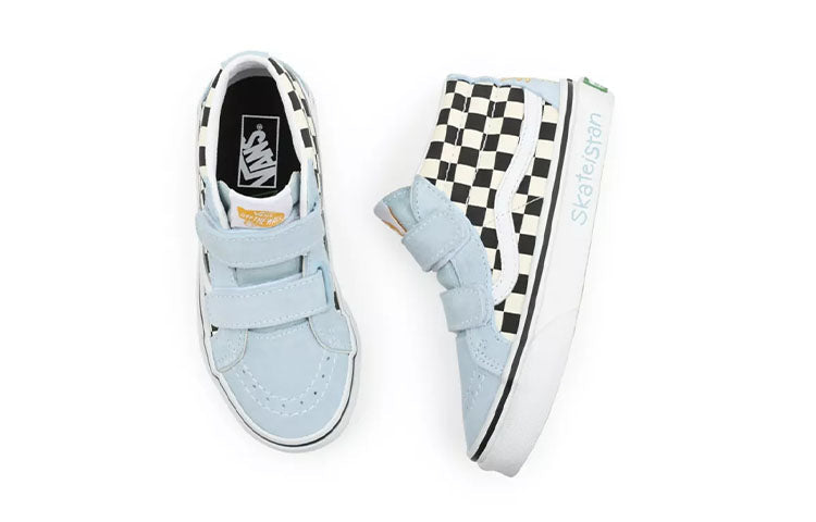 (PS) Vans x Skateistan SK8-Mid Reissue V 'Blue White' VN00018T89C