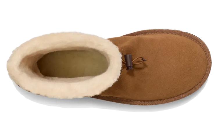 (WMNS) UGG Classic Short Toggler 'Chestnut' 1143938-CHE