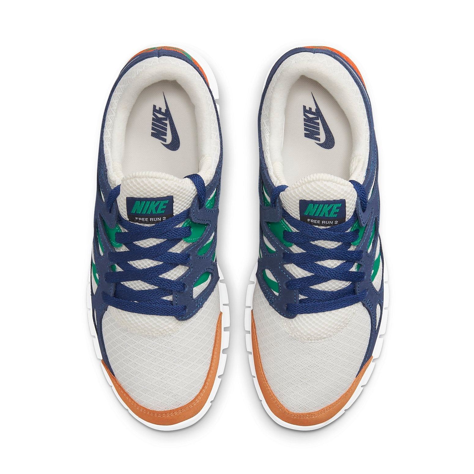 Nike Free Run 2 'White Multi-Color' 537732-015