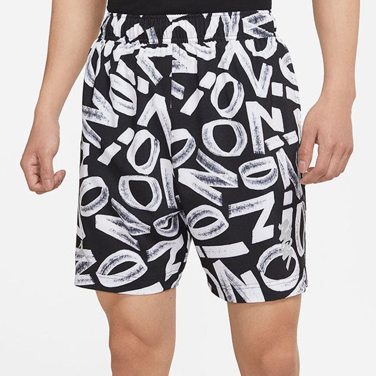 Nike AS Men's J ZION DF PERF AOP WVN SH Black DH0591-010