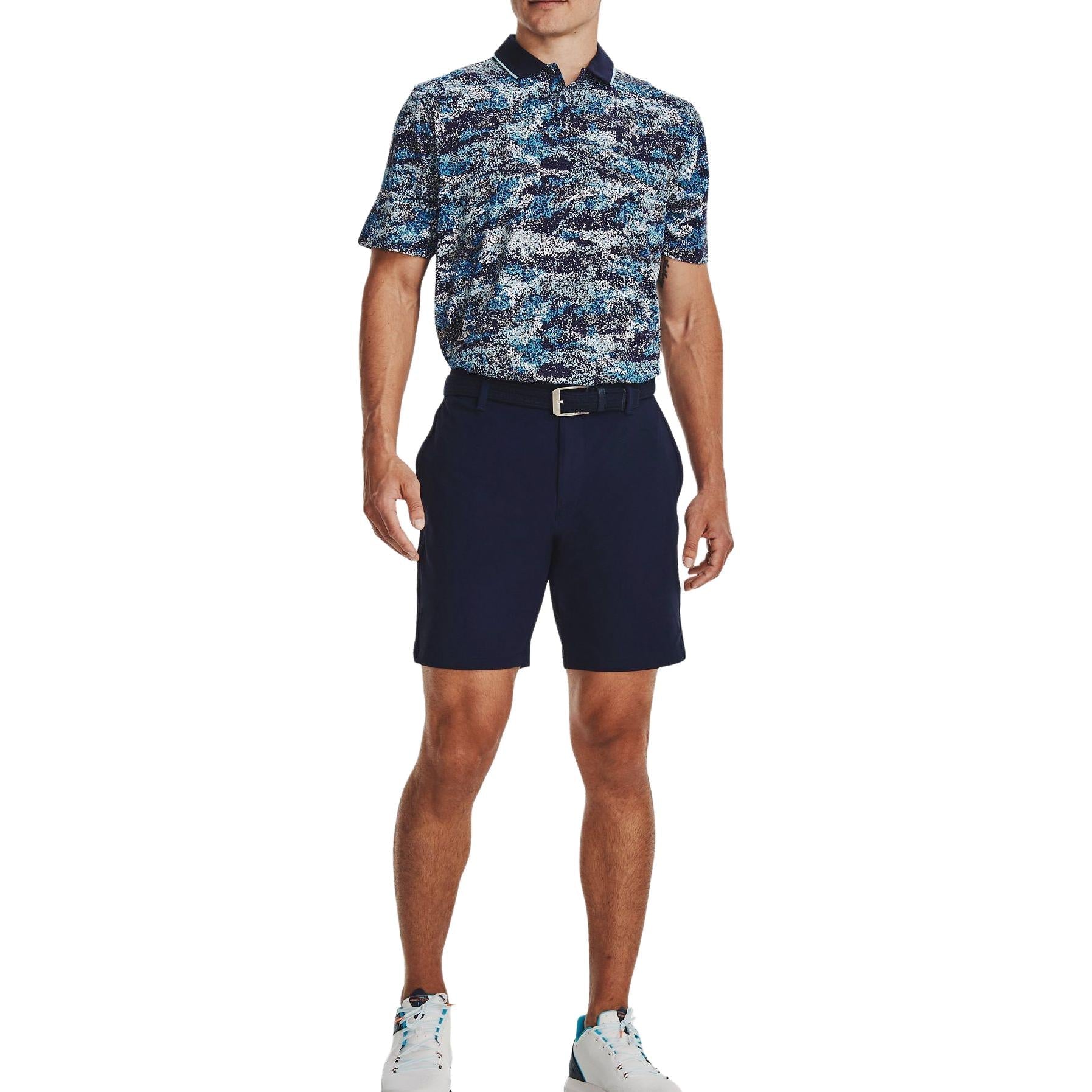Under Armour Golf Iso-Chill Edge Polo Shirt 'Midnight Navy' 1377365-411