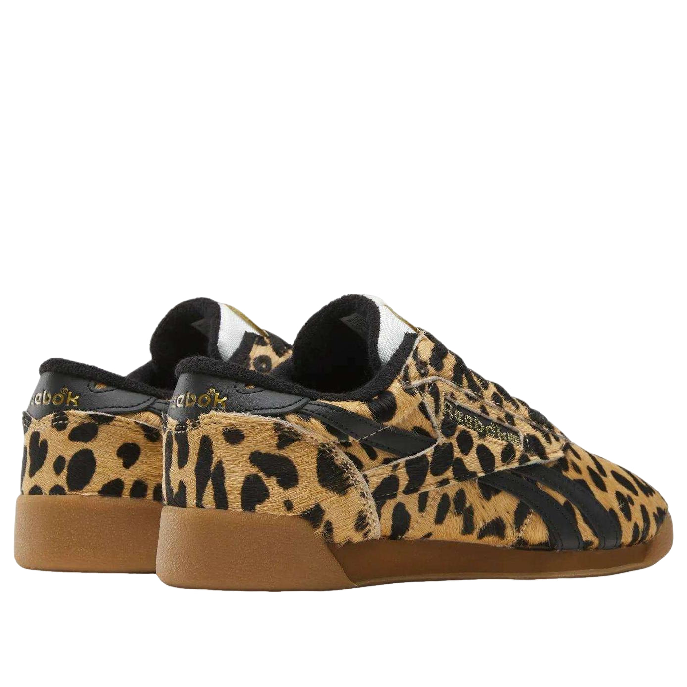 (WMNS) Reebok Freestyle Lo Shoes 'Cheetah Black Chalk' 100263620