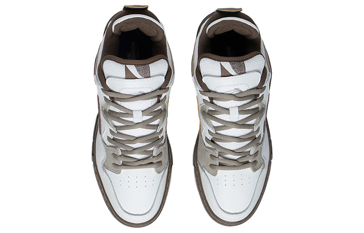 (WMNS) Li-Ning Wave Pro 'White Khaki' AECS060-2