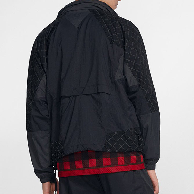 Nike Woven Athleisure Casual Sports Jacket Black CK5024-010