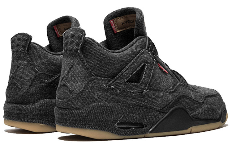 Air Jordan 4 Retro x Levi's 'Black Denim' AO2571-001