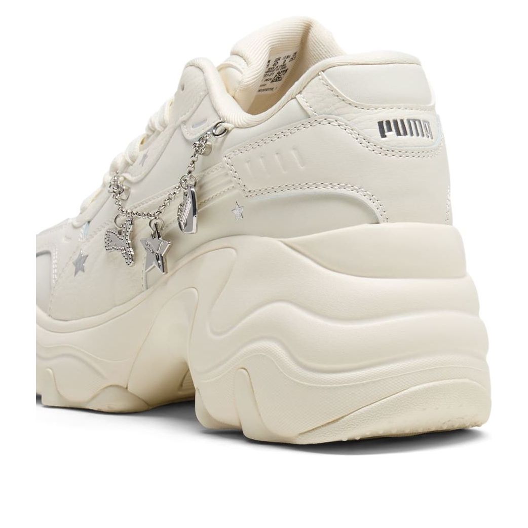 (WMNS) PUMA Pulsar Wedge 'Chain White' 400491-01