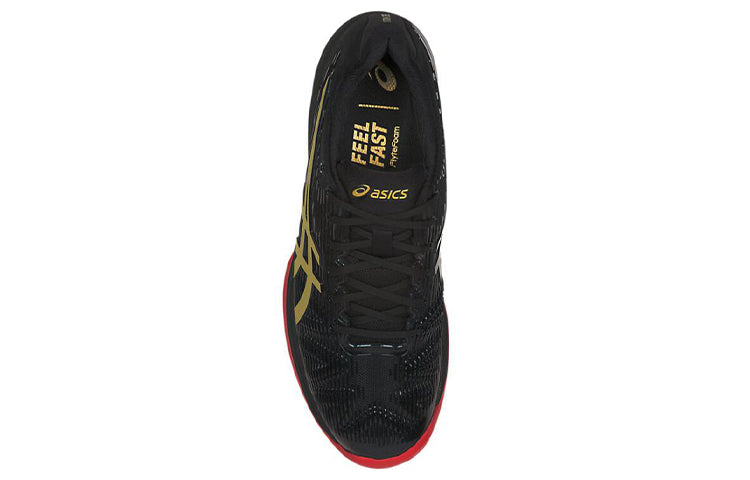 ASICS Solution Speed FF L.E Black/Gold 1041A054-001