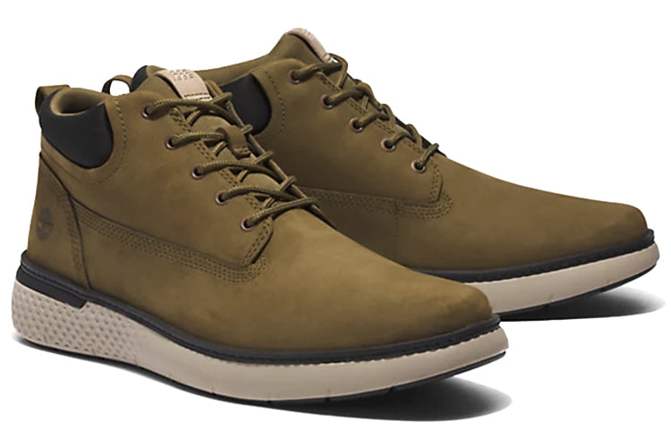 Timberland Cross Mark Chukka Boots 'Olive Green' A434N327