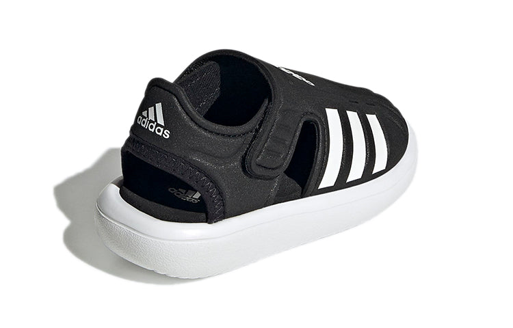 (TD) adidas Summer Closed Toe Water Sandal I 'Black White' GW0391