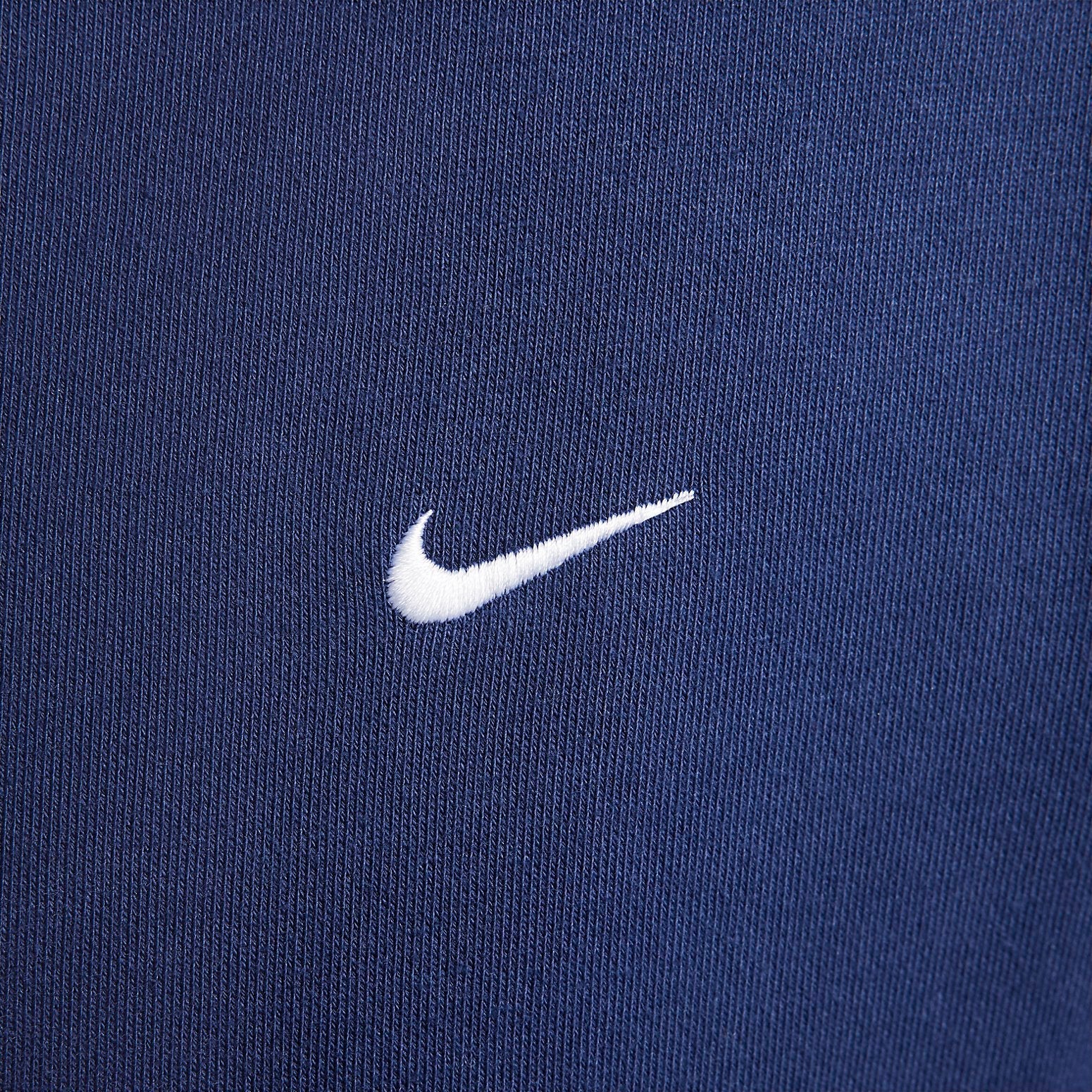 Nike Solo Swoosh Fleece Crewneck Sweatshirt 'Blue' DX1361-410