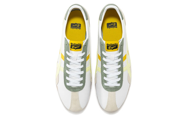 Onitsuka Tiger Runspark Shoes 'White Olive Green Yellow' 1183B480-102