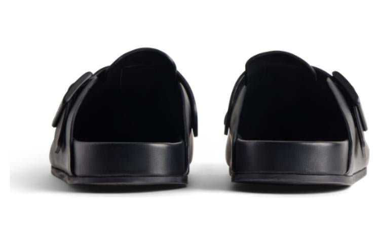 Balenciaga Sunday Mules 'Black Matte Calfskin' 761712WCEA11000