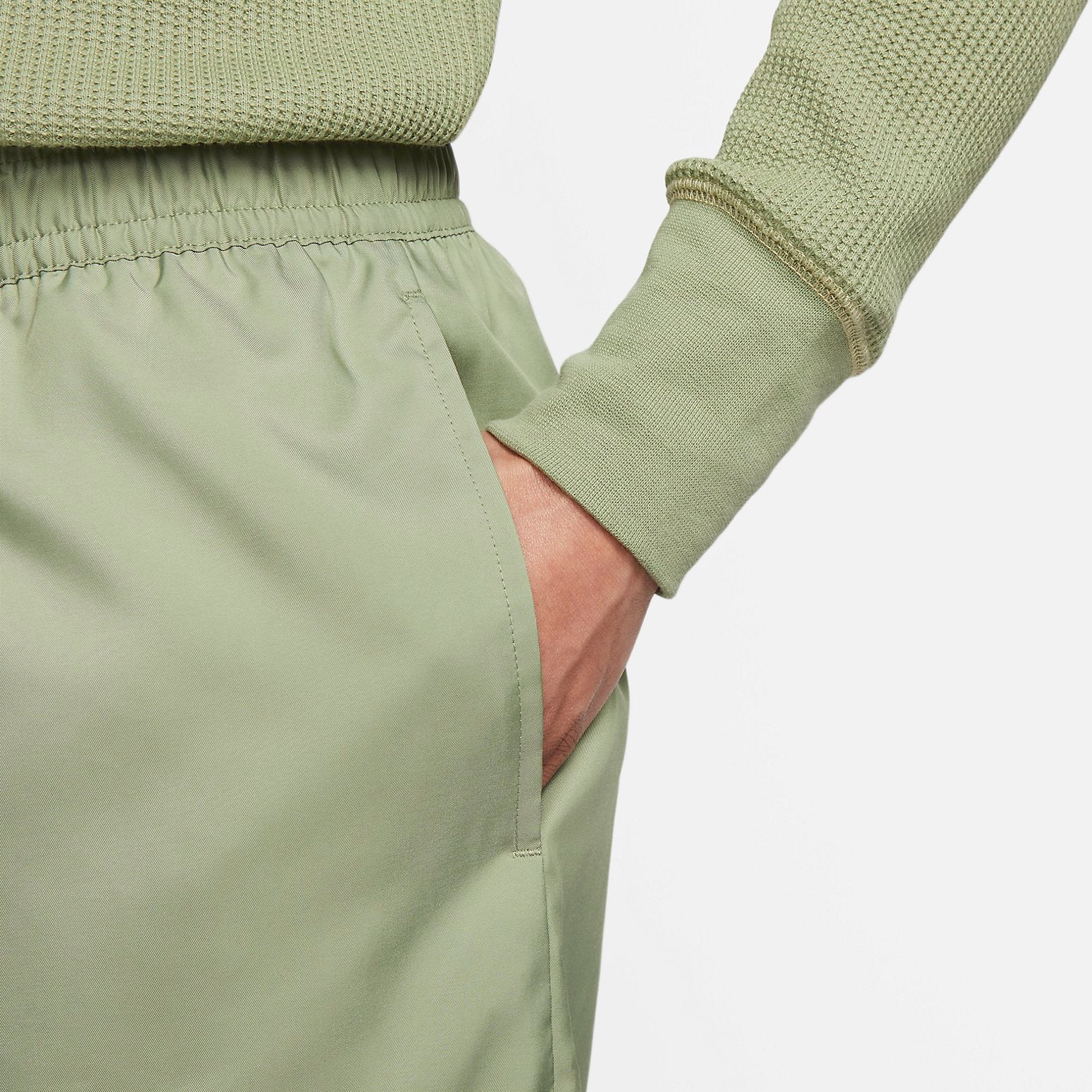 Nike Sportswear Sport Essentials Woven Lined Flow Shorts 'Oil Green' DM6830-386