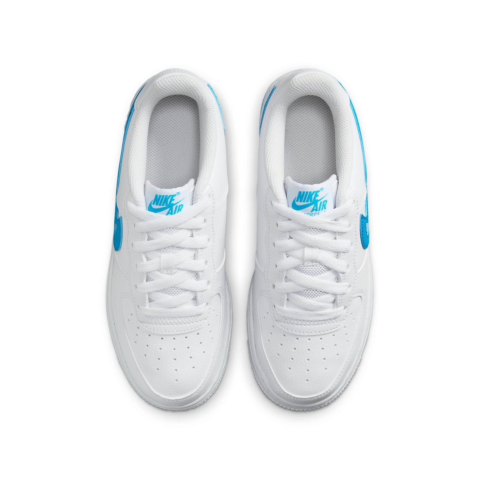 (GS) Nike Air Force 1 Low Cut-Out 'Aquatone' FN7793-100