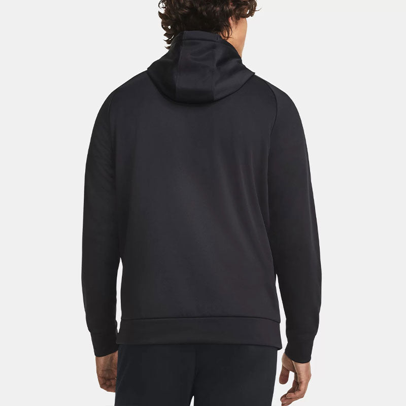 Under Armour Fleece Logo Hoodie 'Black Grey' 1379854-001