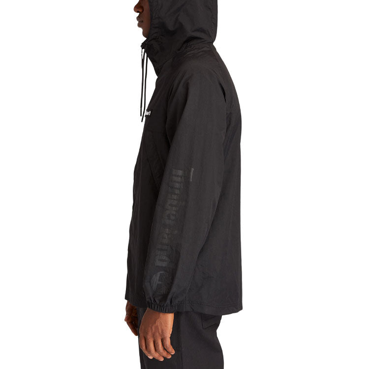 Timberland Windbreaker Zip Through Jacket 'Black' A2BV4-001