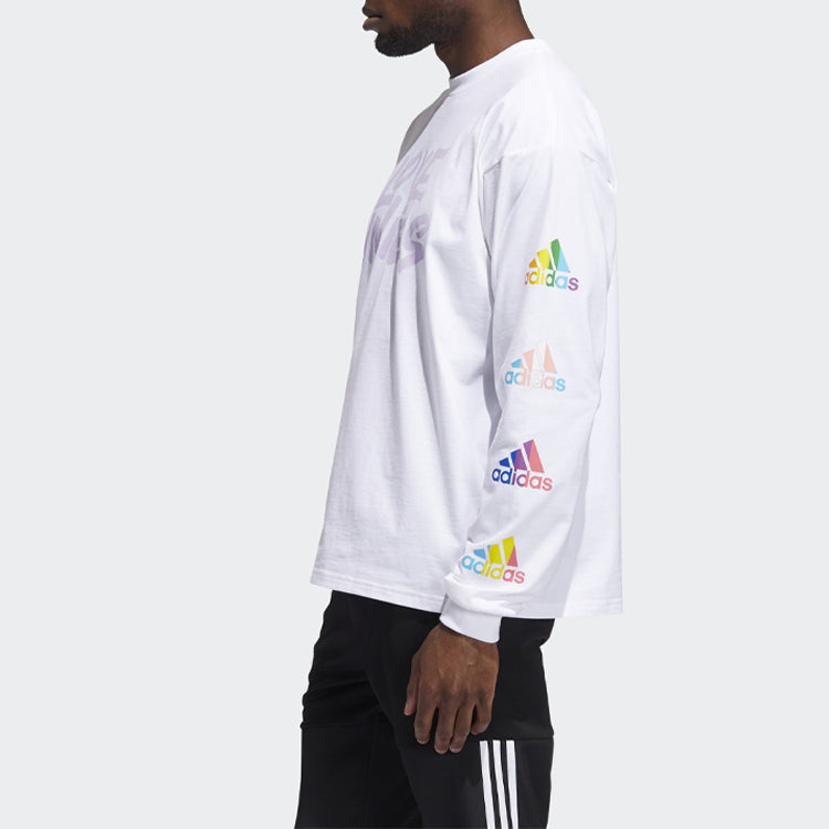 adidas Pride Unites Ls Sports Stylish Long Sleeves White GK1583