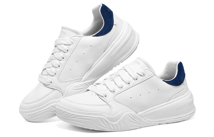 (WMNS) Skechers Sport Denali Shoes 'White Navy' 185020-WNV