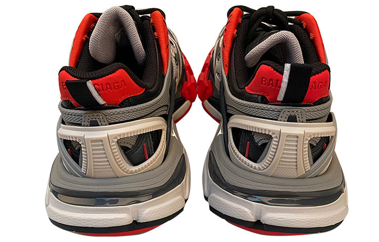 (WMNS) Balenciaga Track.2 Trainer 'Black Grey Red' 568615W2GN36508
