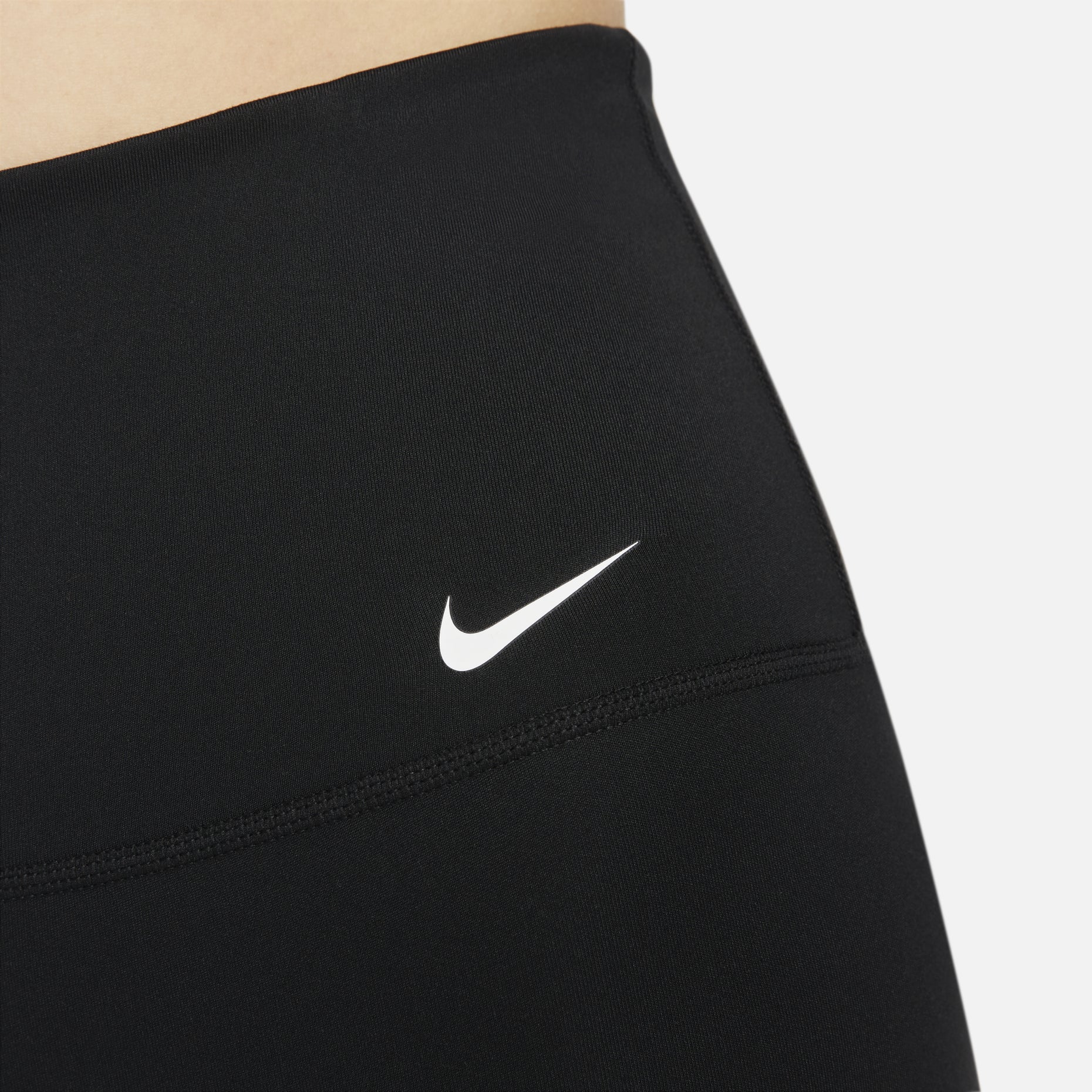 (WMNS) Nike Dri-Fit One High-Waisted 18-Centimeter Cycling Shorts 'Black' DV9023-010