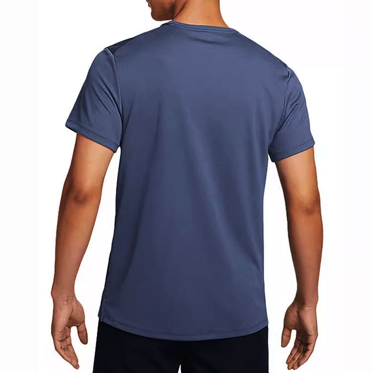 Nike Dri-FIT UV Miler Studio'72 Short Sleeve Running Top 'Blue' FB7947-491