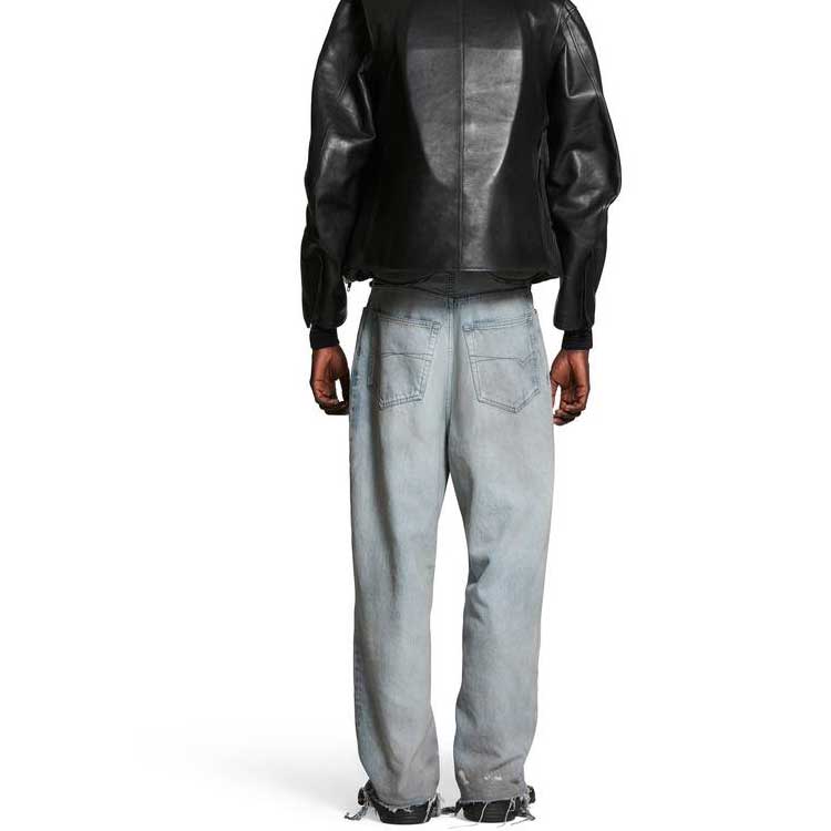 Balenciaga Baggy Pants 'Blue' 745213TDW144016