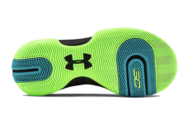 (GS) Under Armour SC 3ZER0 3 'Black Green' 3022117-003