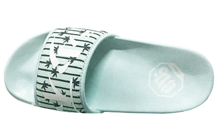 Li-Ning Badfive Casual Slides 'Green' ABTP003-5