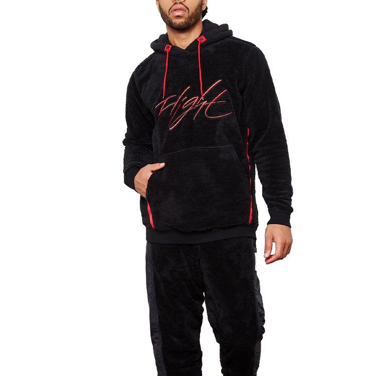Men's Air Jordan Plush Us Edition Black Pullover AH6250-010