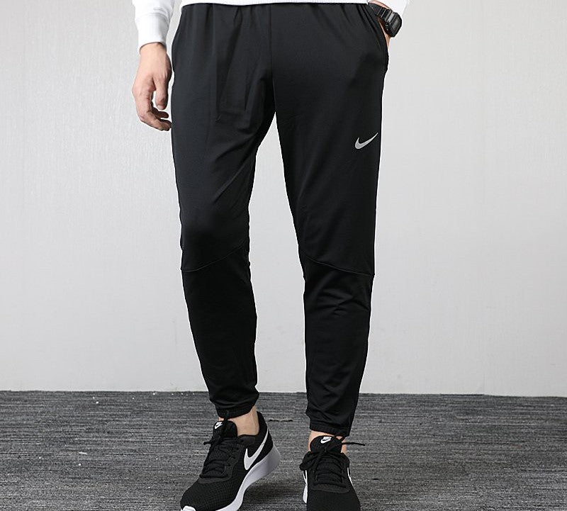 Nike Dri-fit Breathable Small Knit Sports Long Pants Black BV4818-010