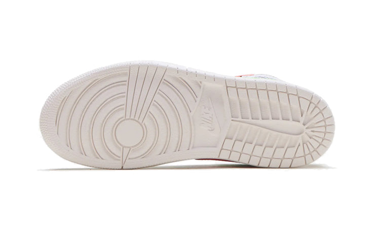 (PS) Air Jordan 1 Mid 'All Over Logos' 640734-143