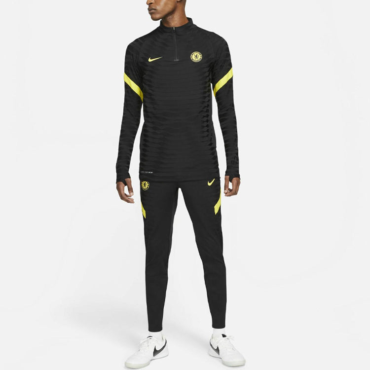 Nike Chelsea FC Elite Pants 'Black Yellow' CW1109-010