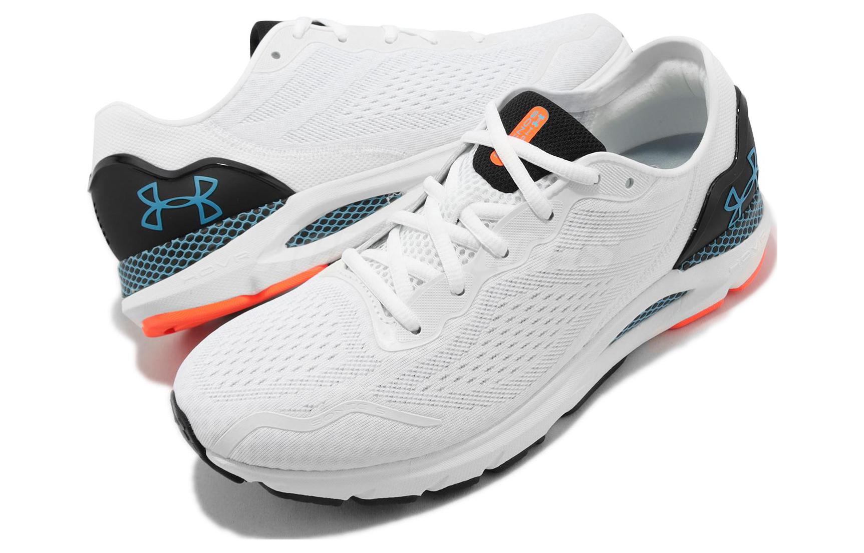 Under Armour HOVR Sonic 6 'White Blue Orange' 3026121-102